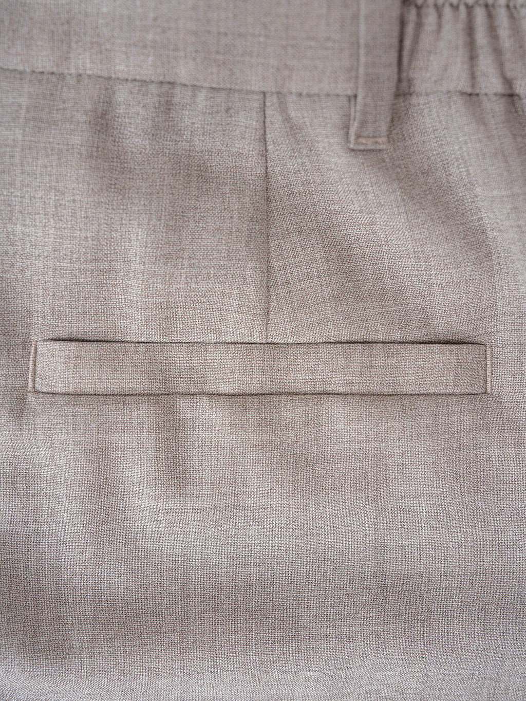 意大利进口羊毛宽松简约休闲西裤