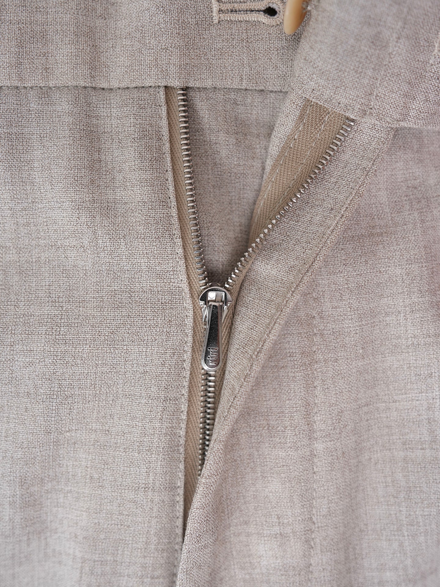 意大利进口羊毛宽松简约休闲西裤