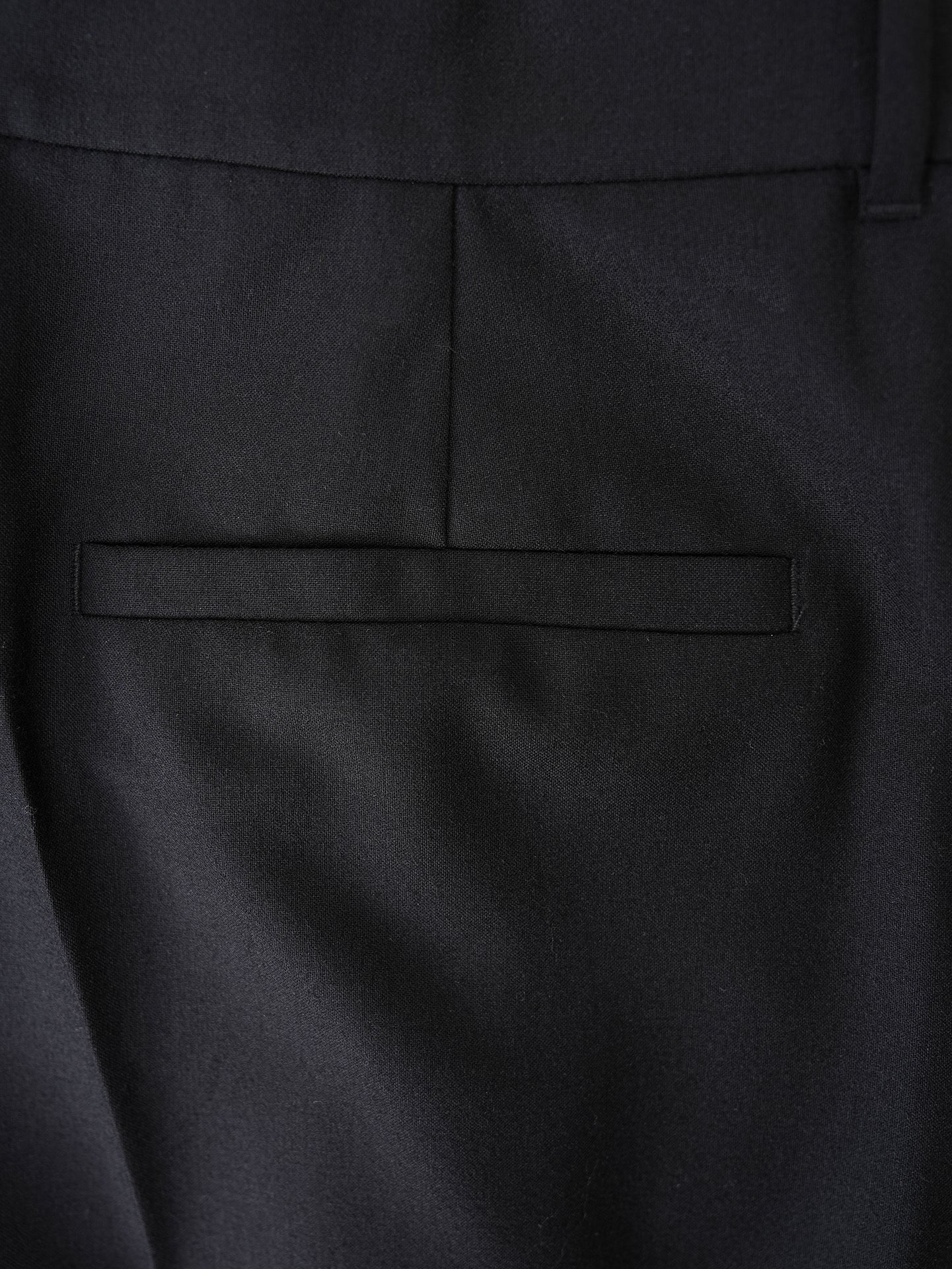 意大利进口羊毛宽松简约休闲单褶西裤