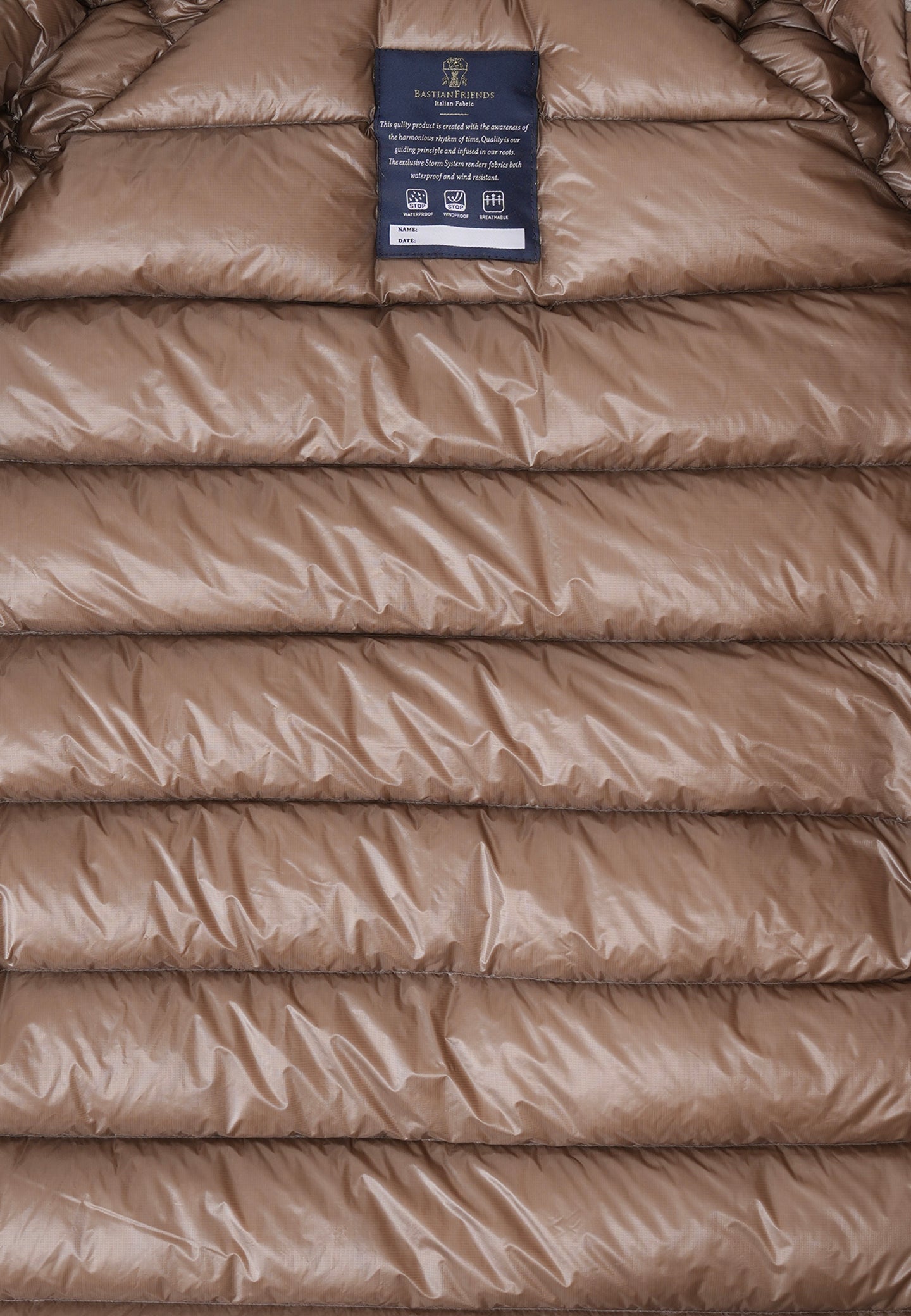 意大利进口面料羽绒登山夹克派克大衣羽绒服