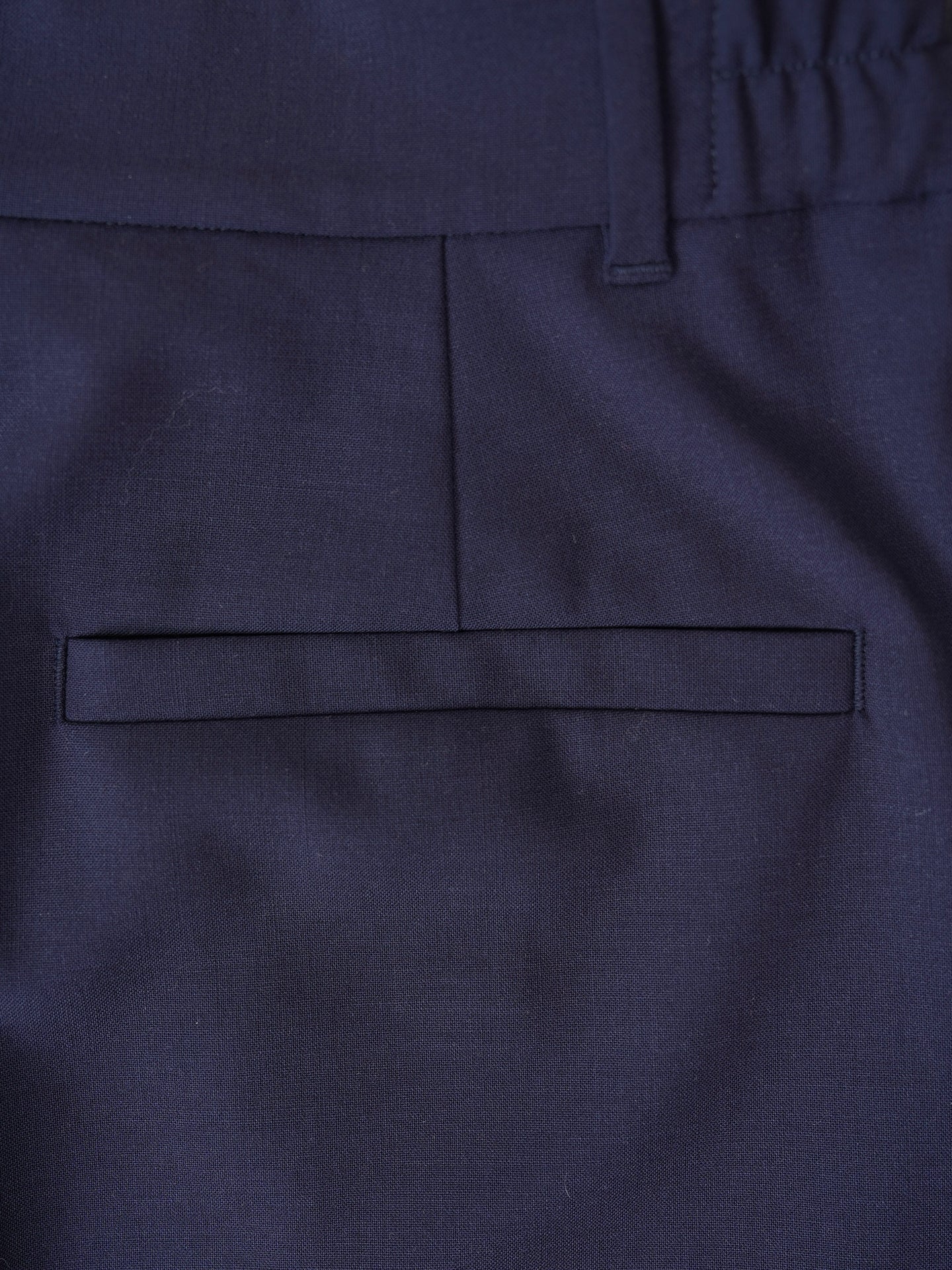 意大利进口羊毛宽松简约休闲西裤