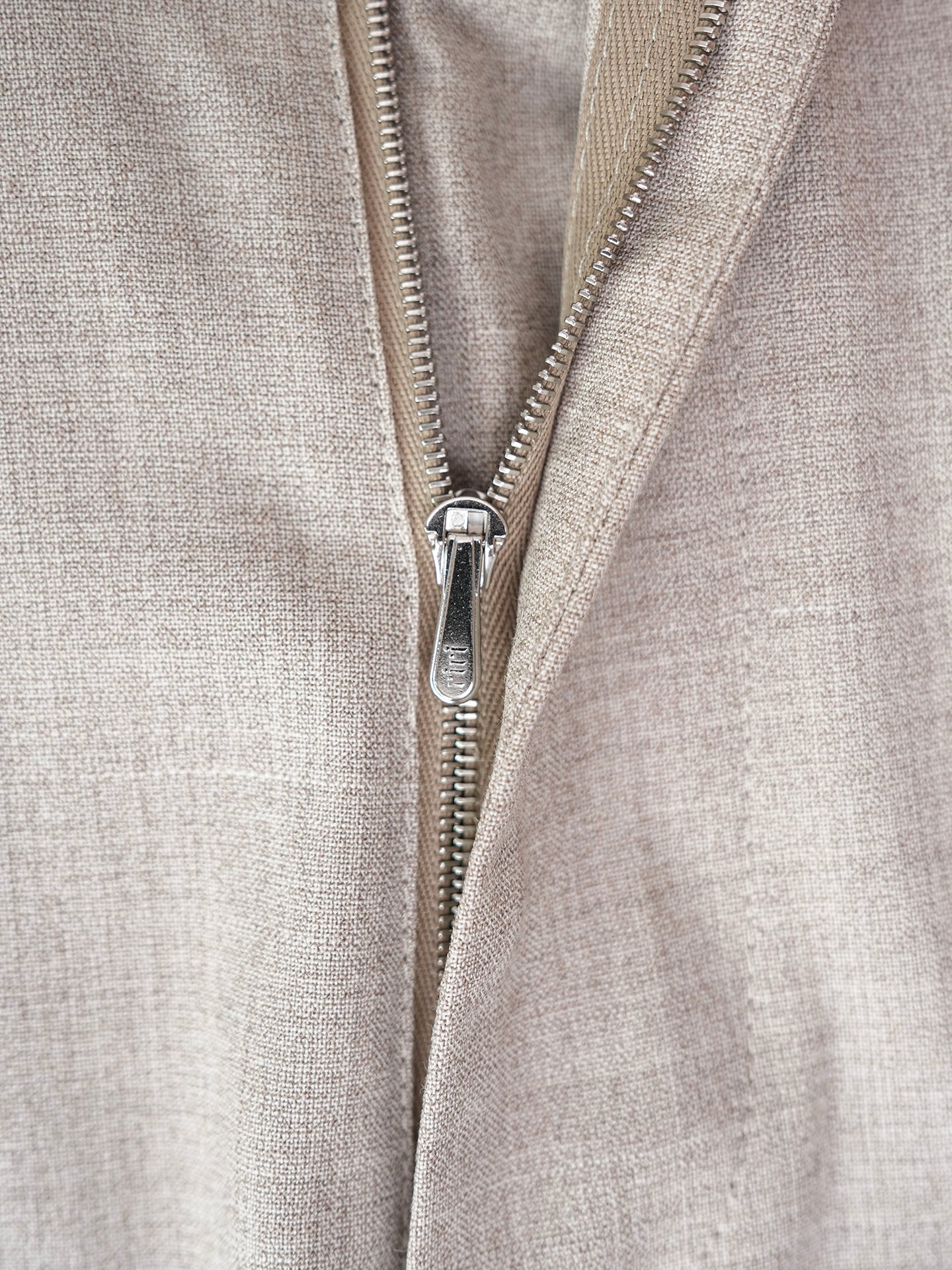 意大利进口羊毛宽松简约休闲单褶西裤