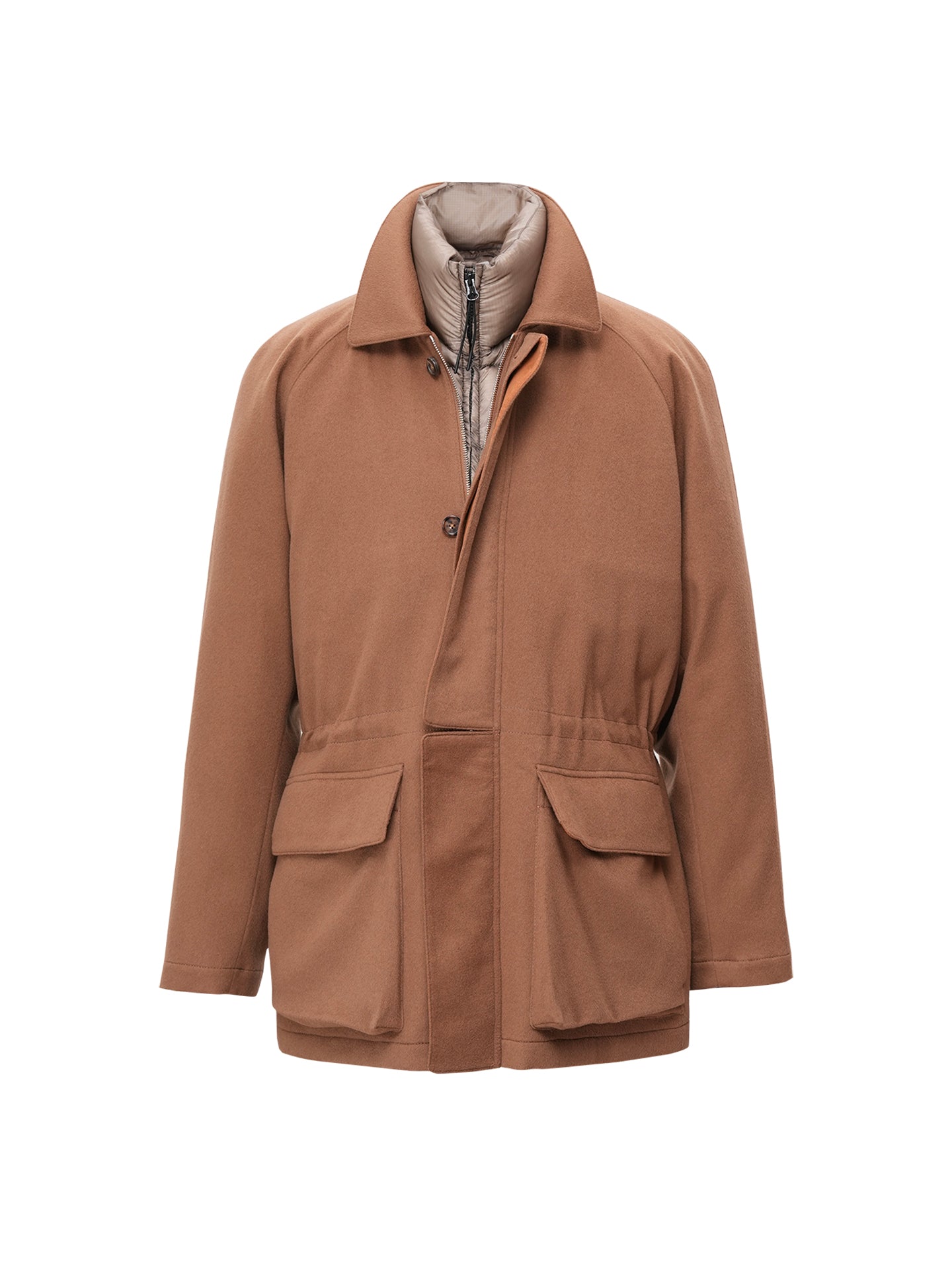 Loro piana Storm system horsey 科技面料防风雨羊绒羽绒夹克