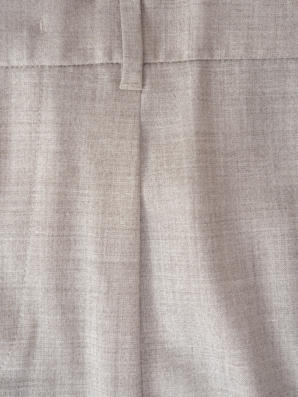 意大利进口羊毛宽松简约休闲单褶西裤