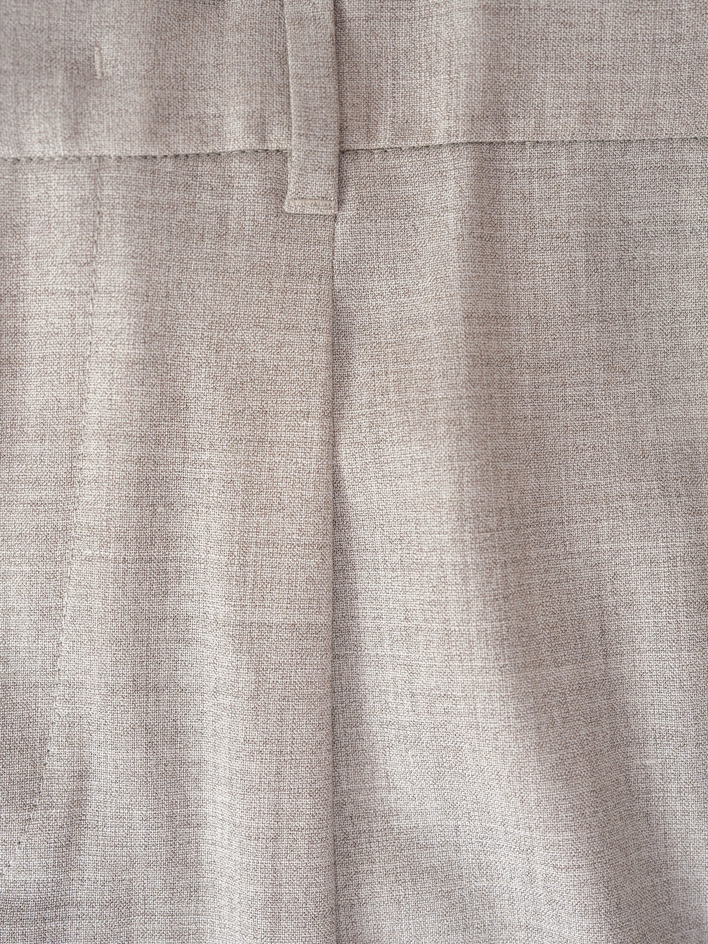 意大利进口羊毛宽松简约休闲单褶西裤