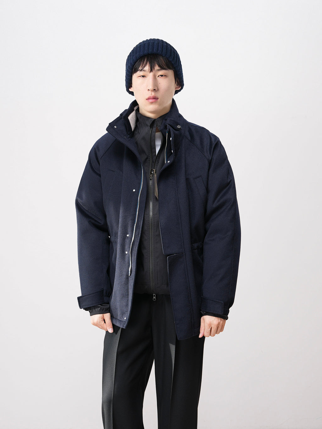 羊毛科技面料防风雨滑雪服鹅绒羽绒服