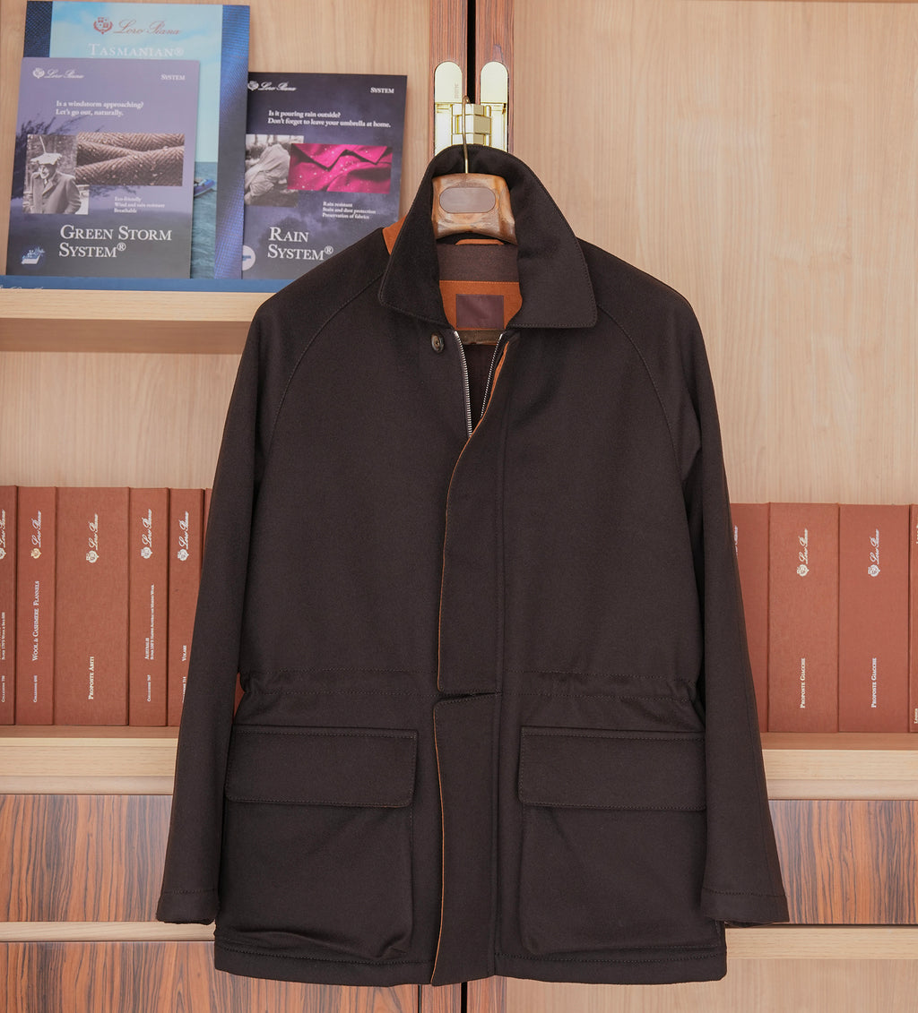 Loro piana Storm system horsey 羊毛夹克