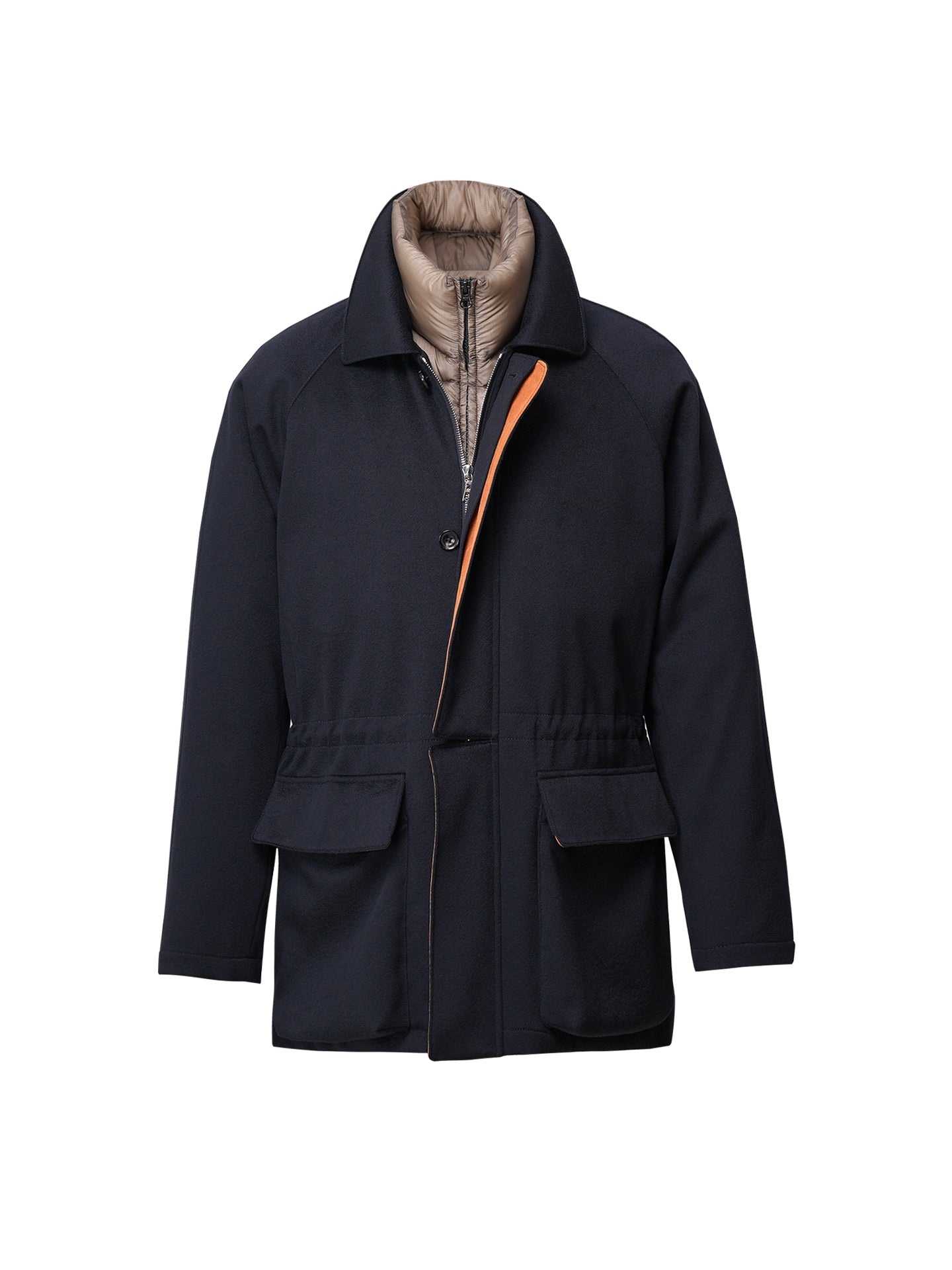 Loro piana Storm system horsey 科技面料防风雨羊绒羽绒夹克