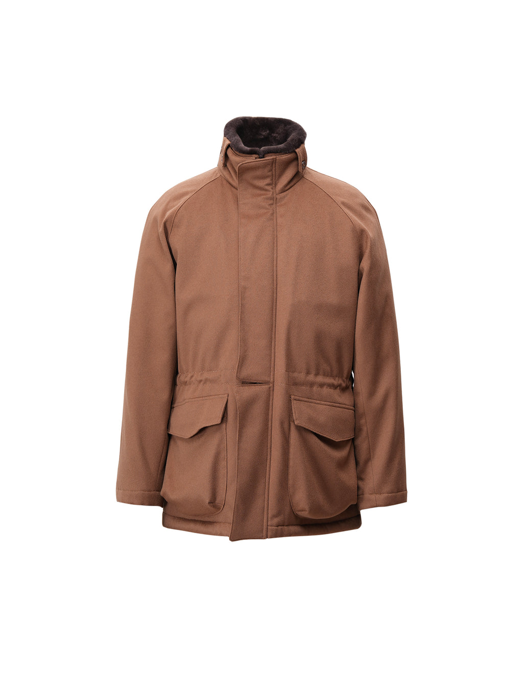 Loro piana Storm system 科技面料防风雨羊绒皮毛大衣